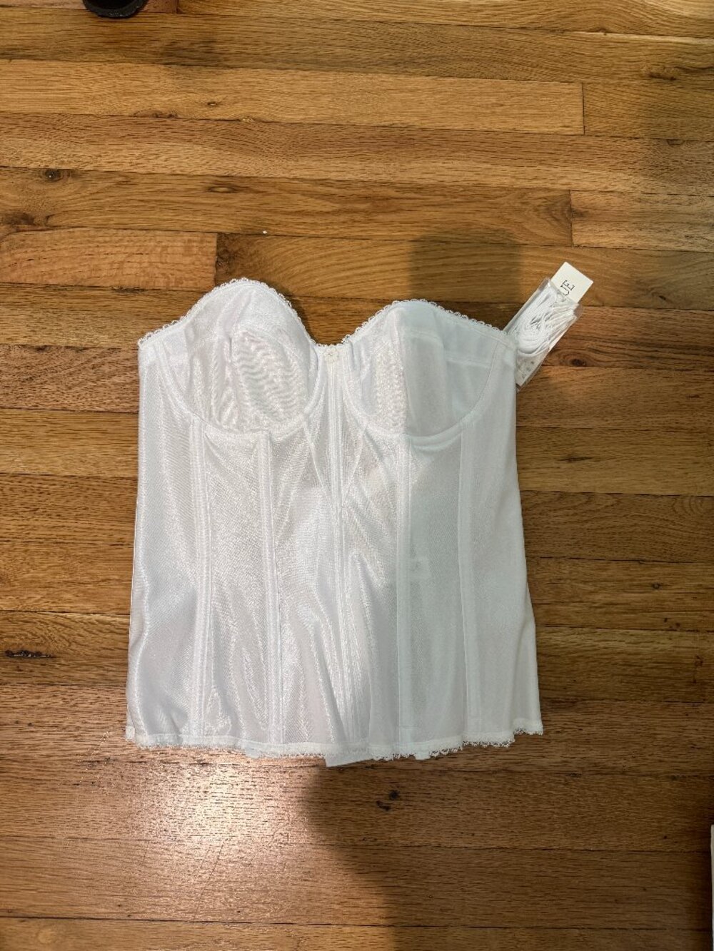NWT Dominique Bridal Bustier Corset White 34C Style 8950 Straps Included